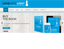 Tablet Screenshot of loveintolight.com